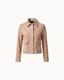 Vittoria Sheep Suede Jacket - Soft Camel