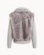 Luna Faux Fur Jacket - Stonewash