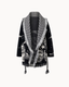 Montana Knit Coat - Midnight Check