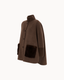 The Reem Mink Cashmere Coat - Deep Brown