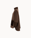 The Reem Mink Cashmere Coat - Deep Brown
