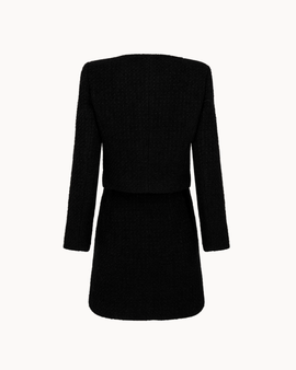 Lucia Tweed-Set – Schwarz