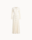 Simone Button Down Dress — Cream