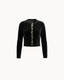 Héritage Button Cardigan - Noir