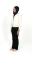 Padded Fur Cardigan