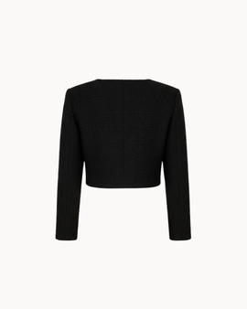 Lucia Tweed-Blazer – Schwarz