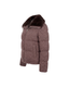 Cloud Corduroy Mink Jacket - Chocolate
