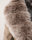 The Bria Fur Coat - Oatstone