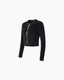 Héritage Button Cardigan - Noir