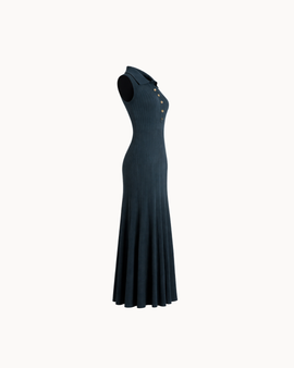 Capri Polo Dress - Forest