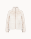 Aurora Plush Mink Jacket - Cream