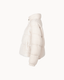 Aurora Plush Mink Jacket - Cream