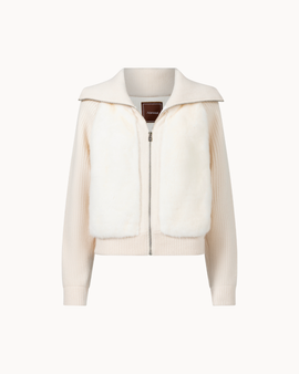 Lumière Mink Cardigan