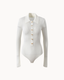 Camille Sculpt Bodysuit - Ivory