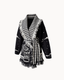 Montana Knit Coat - Midnight Check