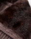 Cloud Corduroy Mink Jacket - Chocolate