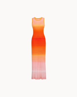 Soleil Gradient Dress - Sunset
