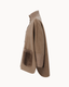The Reem Mink Cashmere Coat - Taupe