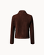 Vittoria Sheep Suede Jacket - Espresso