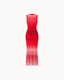 Soleil Gradient Dress - Cherry