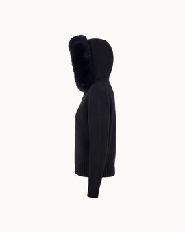 Fur Jacket - Black