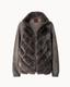 Cenya Fur Jacket - Frosted Greige