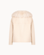 Double Button Cashmere Coat - Soft Cream