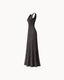 Luna V-Neck Dress - Black