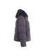 Cloud Corduroy Mink Jacket - Charcoal