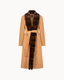 Alima Sculpted Wool Coat
