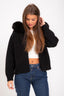 Fur Jacket Black