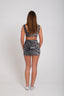 Grey Leopard Set Dress