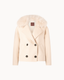 Double Button Cashmere Coat - Soft Cream