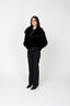 Ophelia Faux Fur Jacket - Black