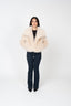 Ophelia Faux Fur Jacket - White