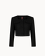 Lucia Tweed Blazer - Black