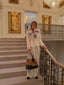 Bria Fur Coat - Ivory