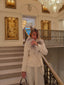 Bria Fur Coat - Ivory