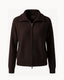Mara Zip Knit – Brown