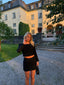 Lucia Tweed Set – Black