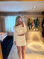 Lucia Tweed Set – White
