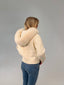 Fur Jacket Satin - White
