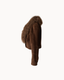 Iris Leather Jacket — Dark Brown