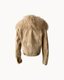 Iris Leather Jacket — Tan