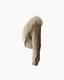 Iris Leather Jacket — Taupe