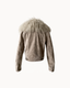 Iris Leather Jacket — Taupe