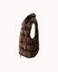 Liv Fur Jacket — Brown