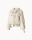 Wilma Fur Jacket — Cream