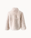 Tuva Fur Jacket — Pink