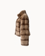 Selma Fur Jacket — Brown